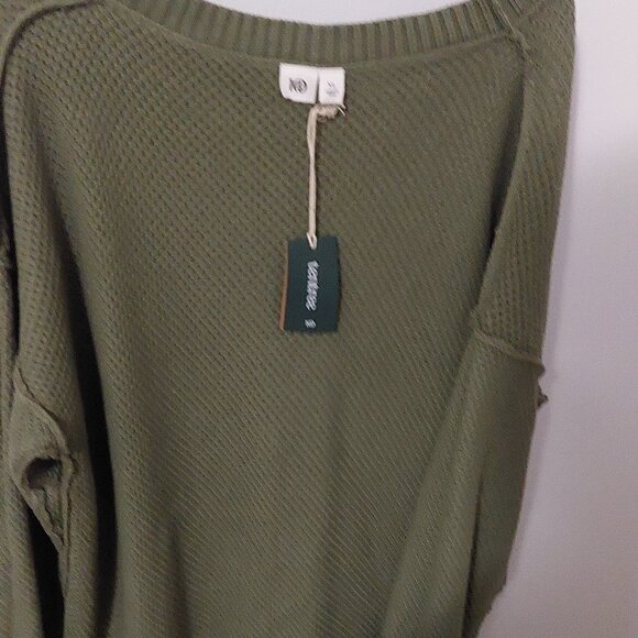 TENTREE green sweater NEW - Picture 1 of 4